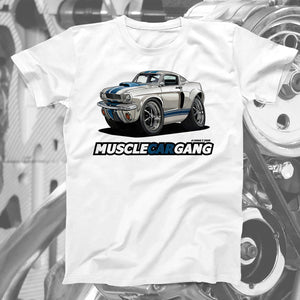 1966 Mustang G.T.350H T-Shirt (White)