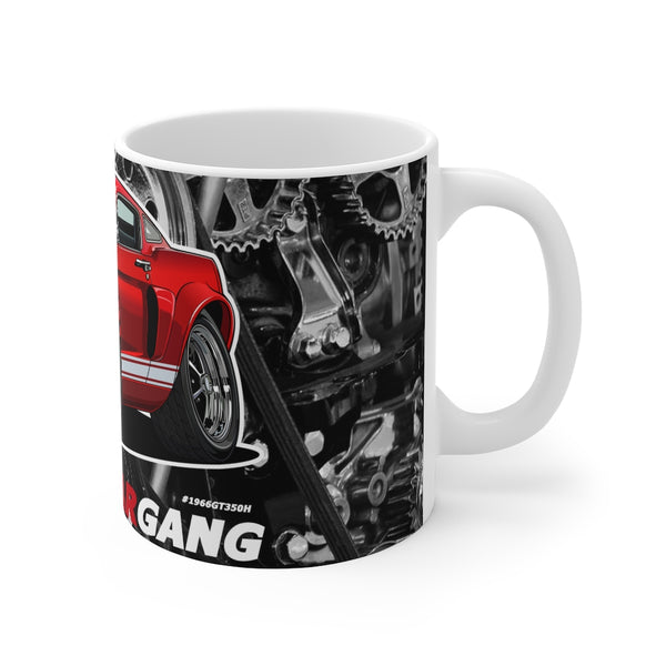 66 Mustang G.T.350H Mug 11oz