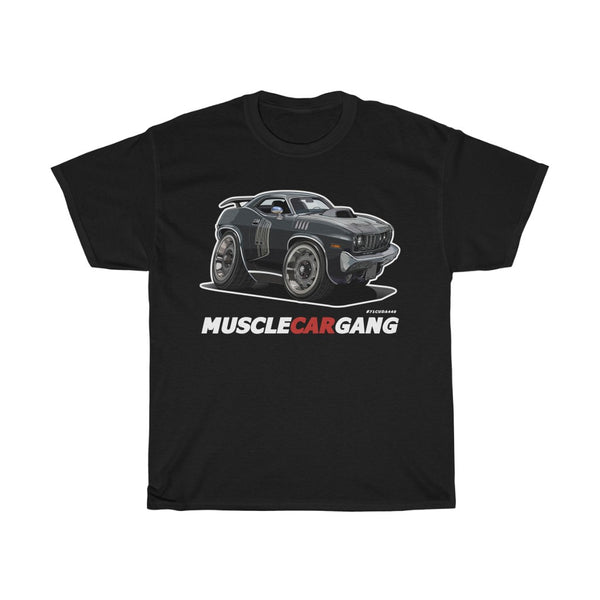 1971 Plymouth ‘CUDA 440-6 Pack Tee (Black)