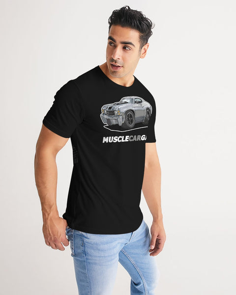 HD - 1971 Chevelle Silver (Black) Men's Tee