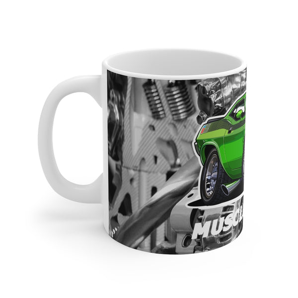 Green 70 AAR 'CUDA Mug 11oz