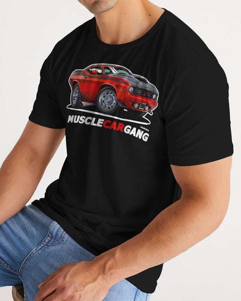 HD - 1970 AAR 'CUDA Red (Black) Men's Tee
