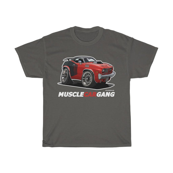1971 Plymouth ‘CUDA 440-6 Pack Tee (Red)