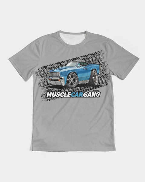 HD - 1967 Chevelle SS Marina Blue (Gray) Men's Tee