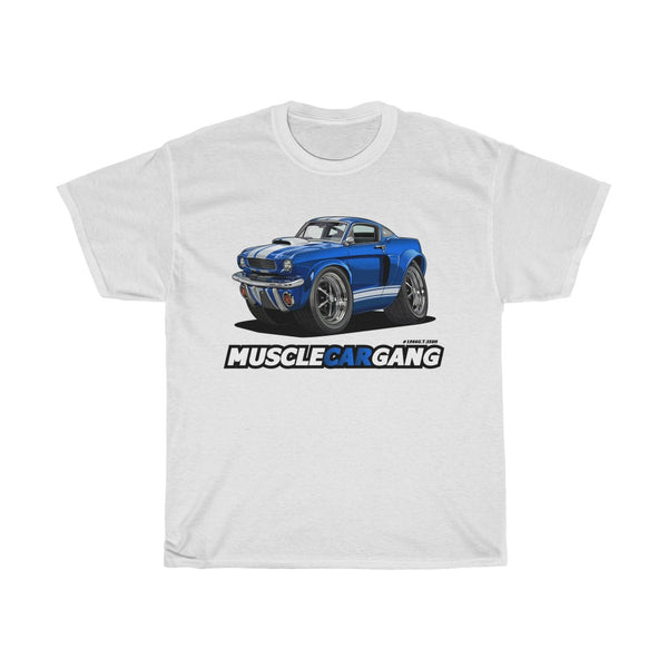 1966 Mustang G.T.350H T-Shirt (Blue)