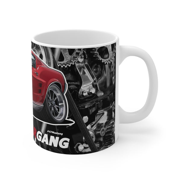 67 Mustang Fastback Mug 11oz
