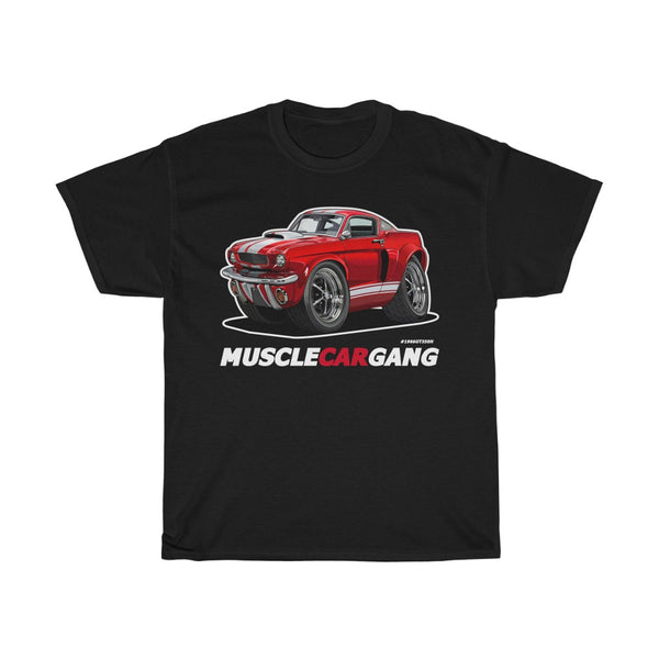 1966 Mustang G.T.350H T-Shirt (Red)