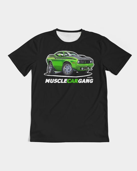 HD - 1970 AAR 'CUDA Lime (Black) Men's Tee