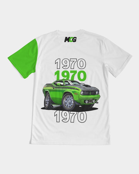HD - 1970 AAR Cuda Lime (Back) Men's Tee