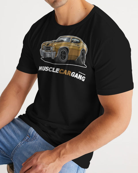 HD - 1971 Chevelle Gold (Black) Men's Tee