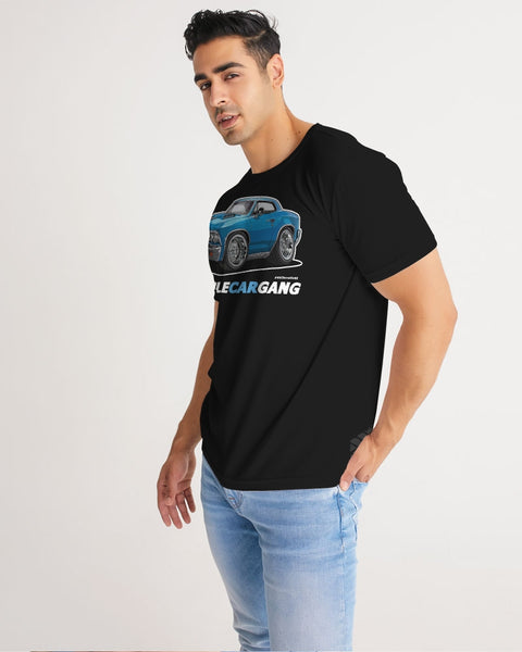 HD - 1966 Chevelle SS 396 Marina Blue (Black) Men's Tee