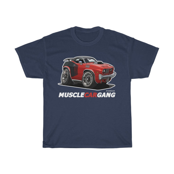 1971 Plymouth ‘CUDA 440-6 Pack Tee (Red)