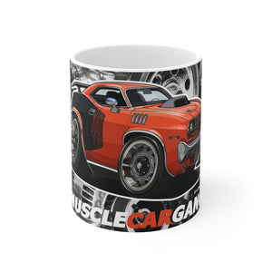 71 Plymouth Cuda 440+6 Mug 11oz