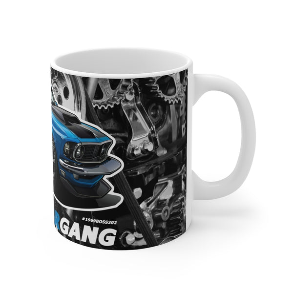 69 Mustang Boss 302 Mug 11oz