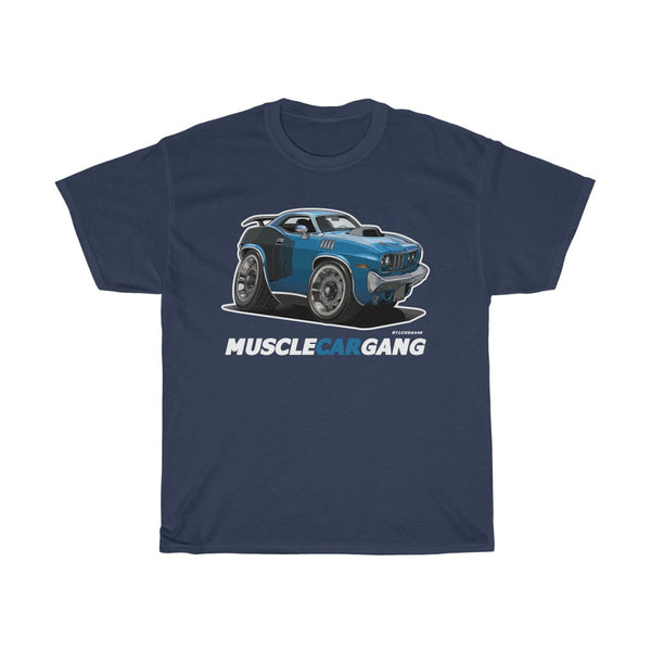 1971 Plymouth ‘CUDA 440-6 Pack Tee (Blue)