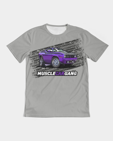 HD - 1970 AAR 'CUDA Purple (Gray) Men's Tee