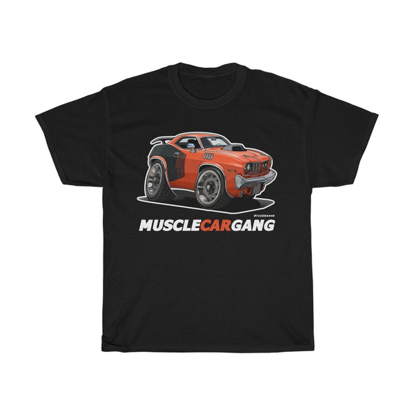 1971 Plymouth ‘CUDA 440-6 Pack Tee (Orange)