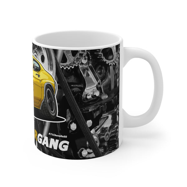 71 Chevelle Mug 11oz (Yellow)