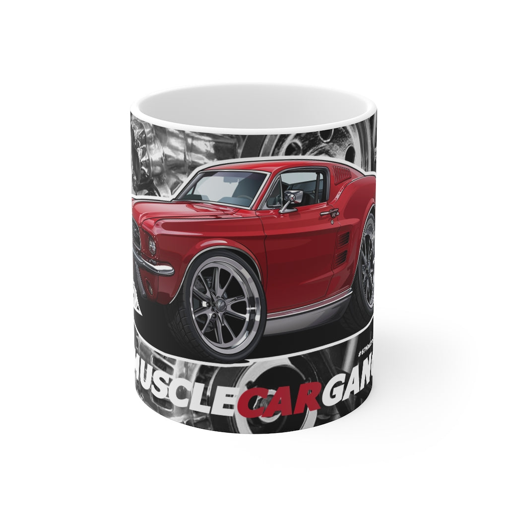 67 Mustang Fastback Mug 11oz