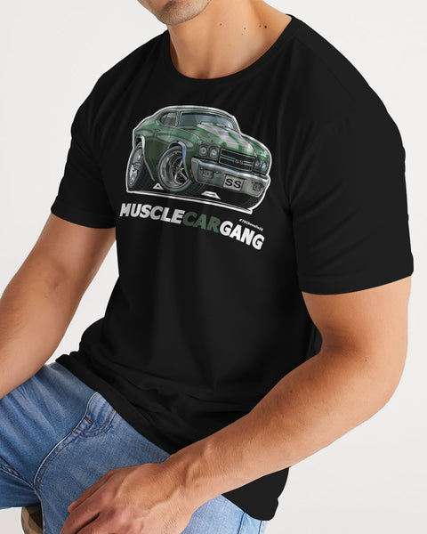 HD - 1970 Chevelle SS Forest Green (Black) Men's Tee