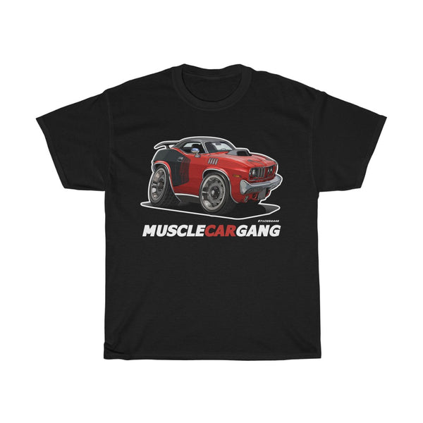 1971 Plymouth ‘CUDA 440-6 Pack Tee (Red)