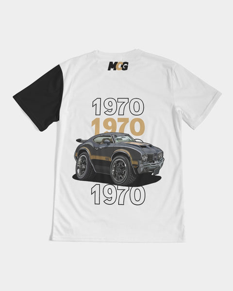 HD - 1970 Oldsmobile 442 W-30 (Back) Men's Tee