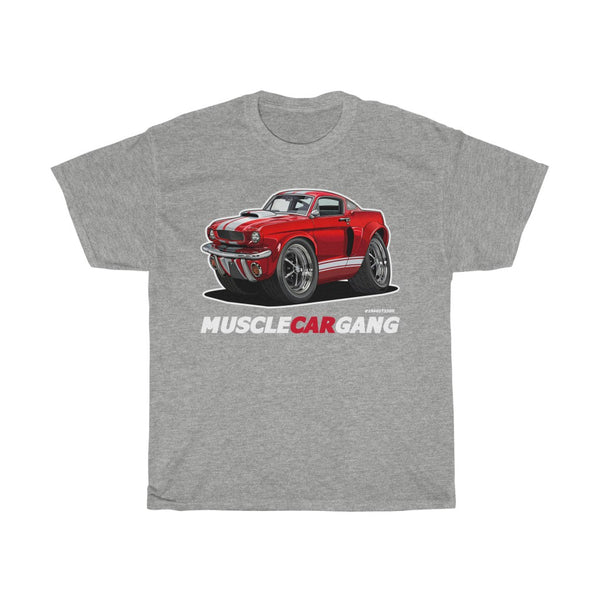 1966 Mustang G.T.350H T-Shirt (Red)