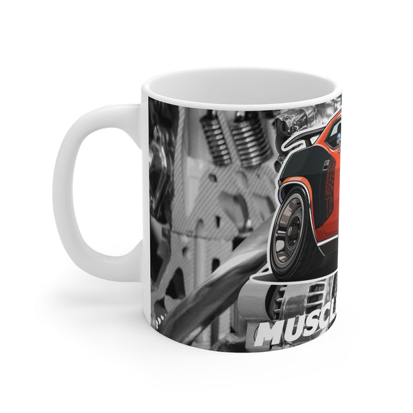 71 Plymouth Cuda 440+6 Mug 11oz