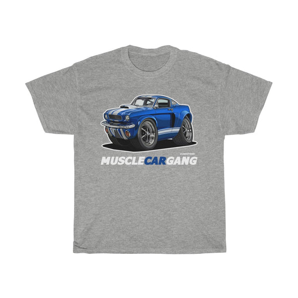 1966 Mustang G.T.350H T-Shirt (Blue)
